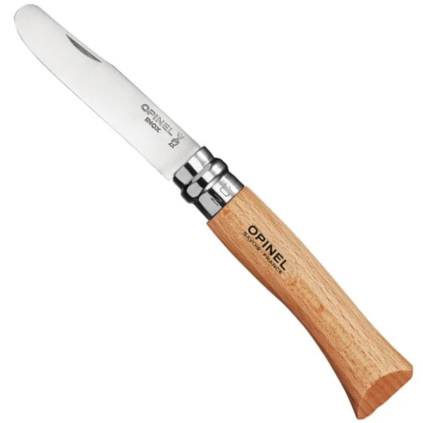 Opinel Børnekniv No 7, 8 cm. Bøg