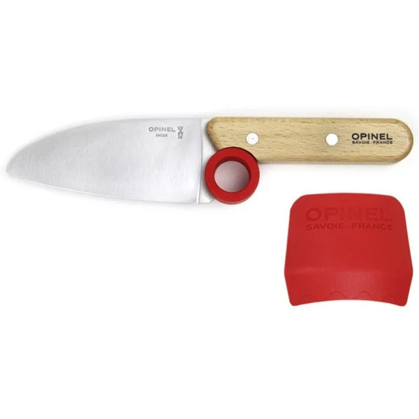 Opinel Le Petit Chef børnekniv med fingerbeskyttelse