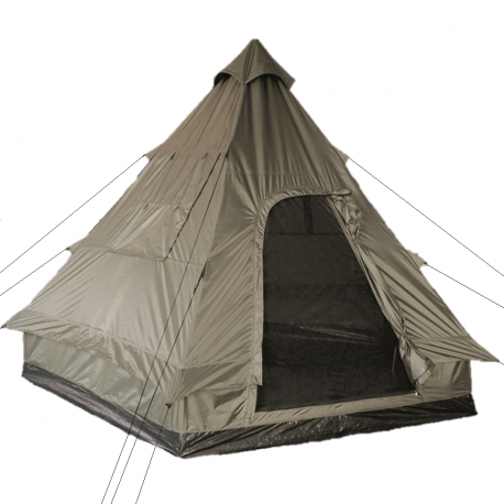 Telt – Pyramide – Tipi design – 4 personer